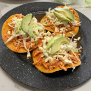 Tostadas de Pollo