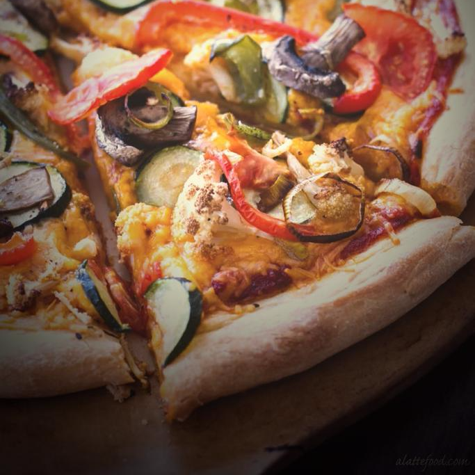 Pizza Vegetariana Porción