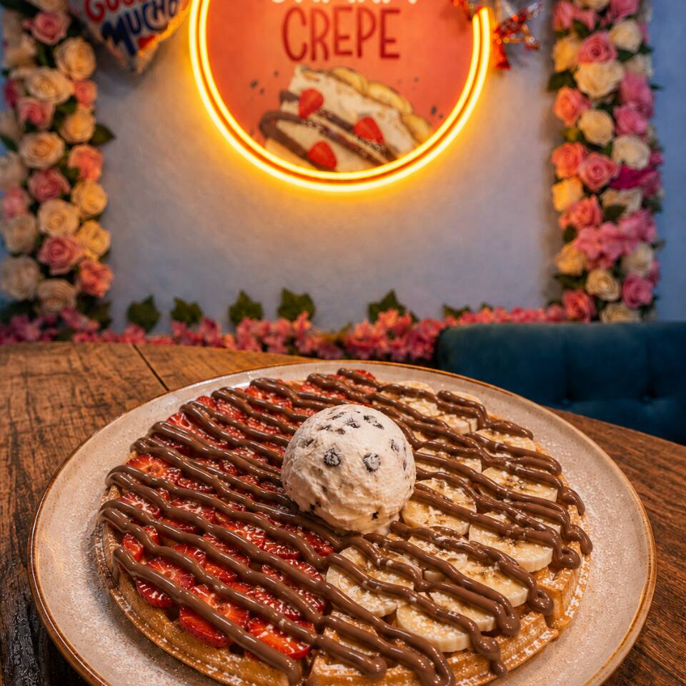 Waffle con NUTELLA