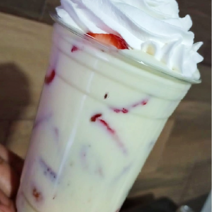 Fresas con crema Sencillas