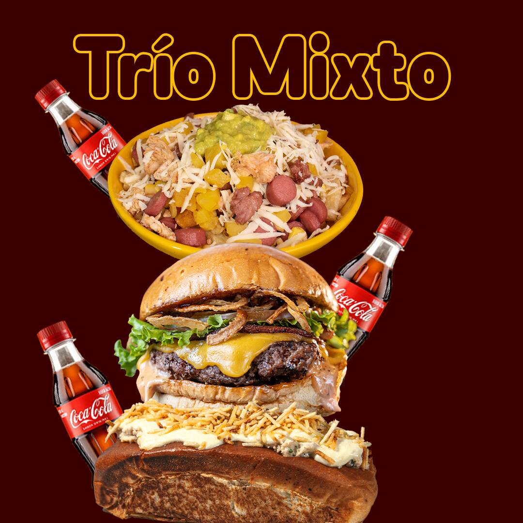 TRIO Mixto Sweet +Chicken + Desgranado + Papas