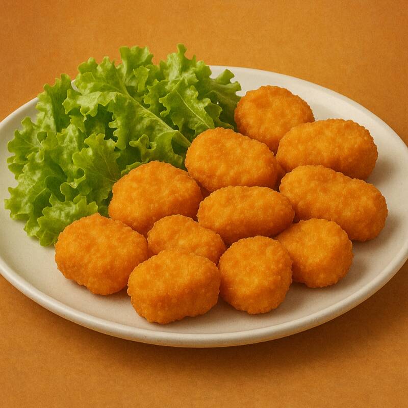 NUGGETS CON ENSALADA