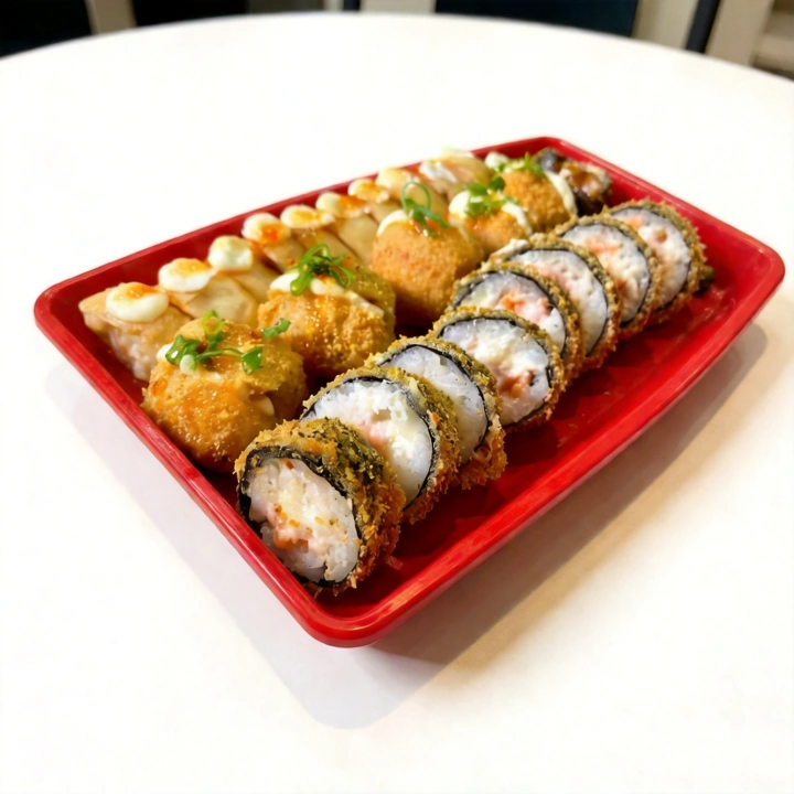10 Hot Filadelfia 10 Harumaki 10 Croquetas E Salmão