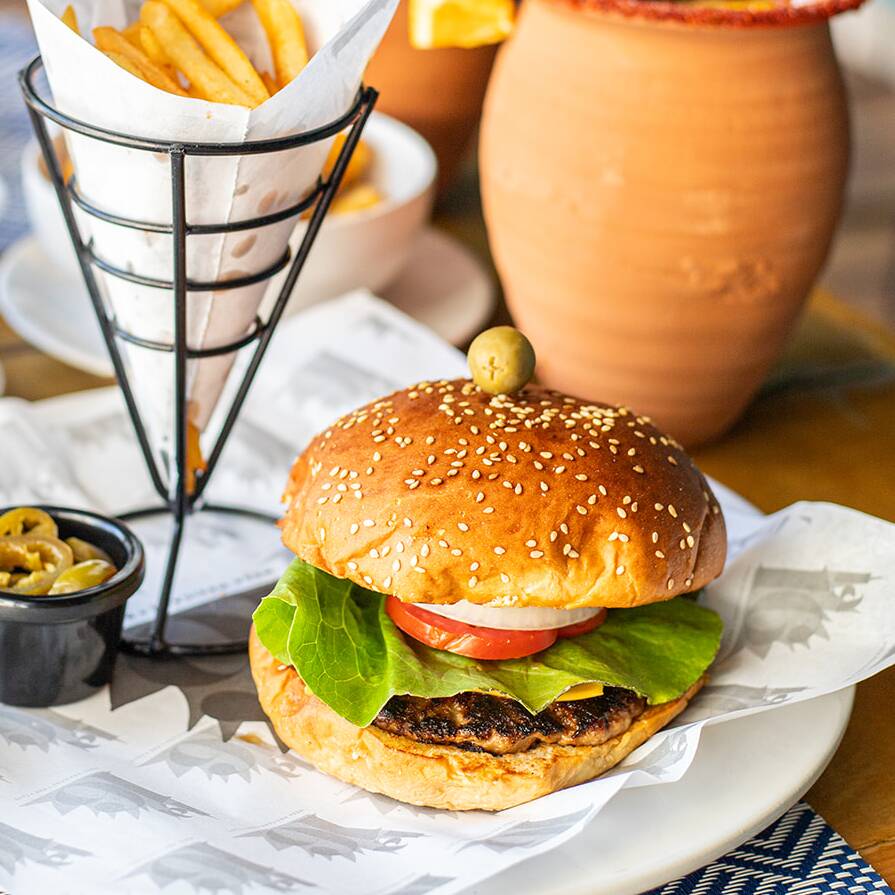 HAMBURGUESA LA 16
