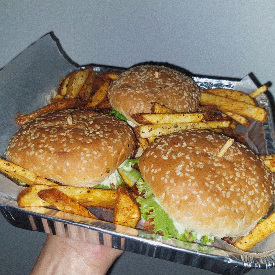 Combo-3 Hamburguesas SH Clasic + 3 Papas Reg