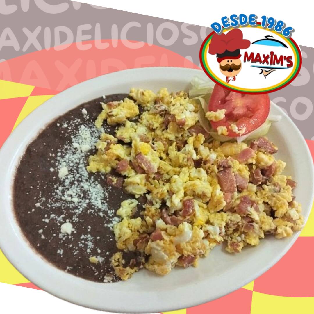 HUEVOS CON TOCINO