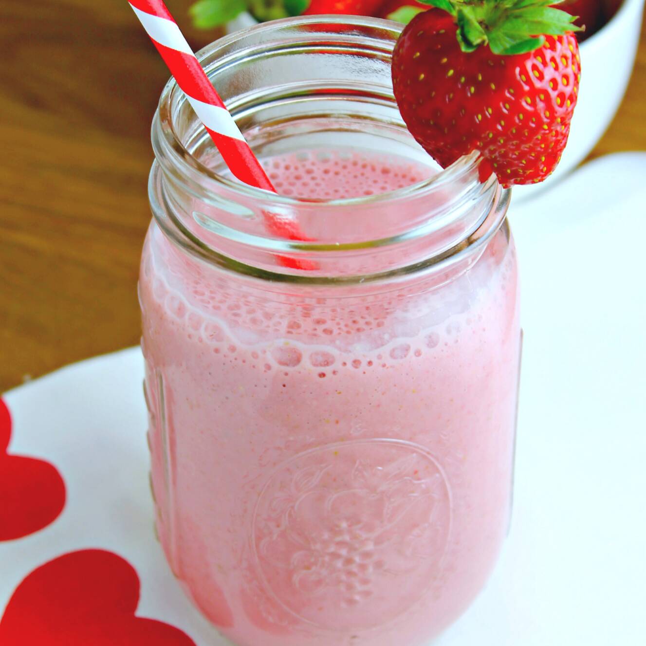 LICUADO DE FRESA 16 Oz