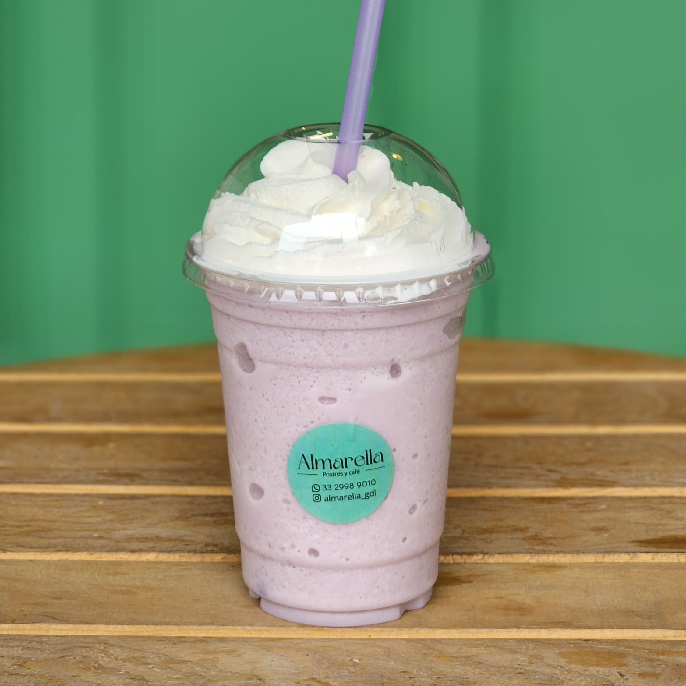 Frappé de Taro y Frappe de Café