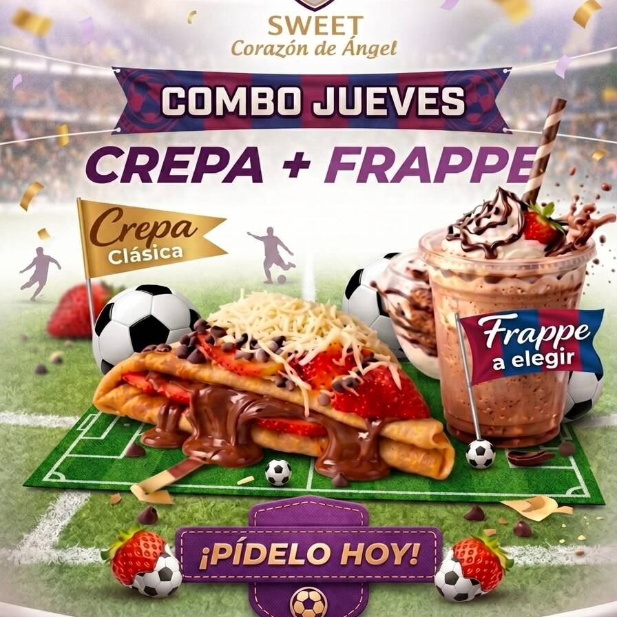 COMBO CREPA + FRAPPE