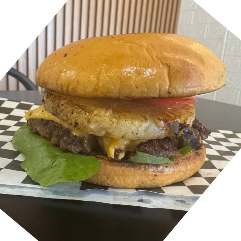 Hamburguesa Maui.