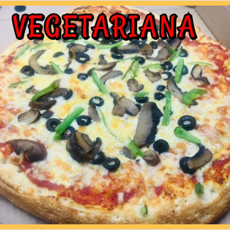 Pizza Vegetariana Tamaño Extra Grande