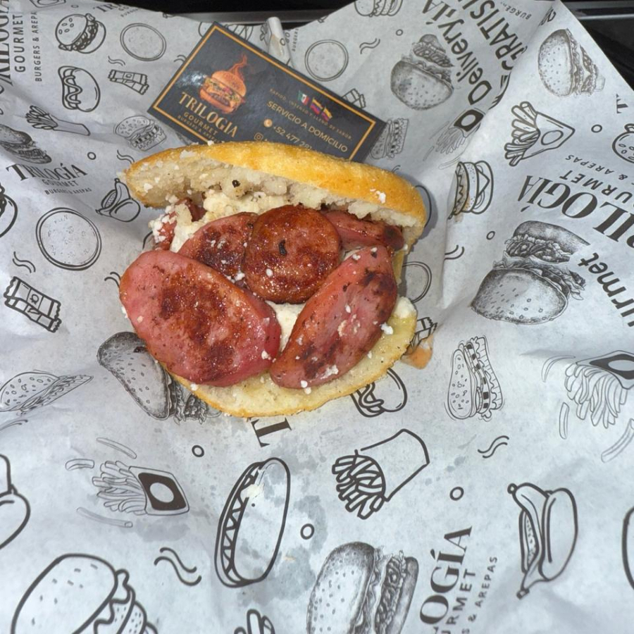 Arepa Chorizo Argentino