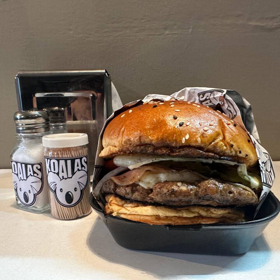 Koalas classic burger