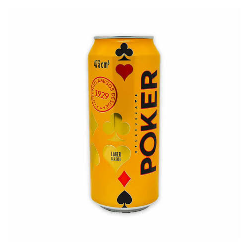 Cerveza Póker 473ml (Unidad)