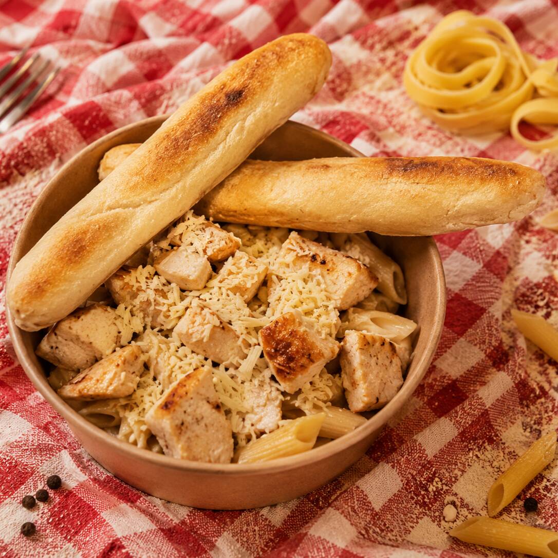 Alfredo con Pollo