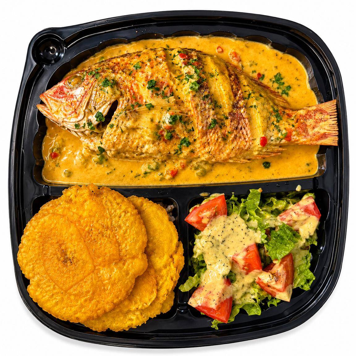 PARGO EN SALSA DE COCO