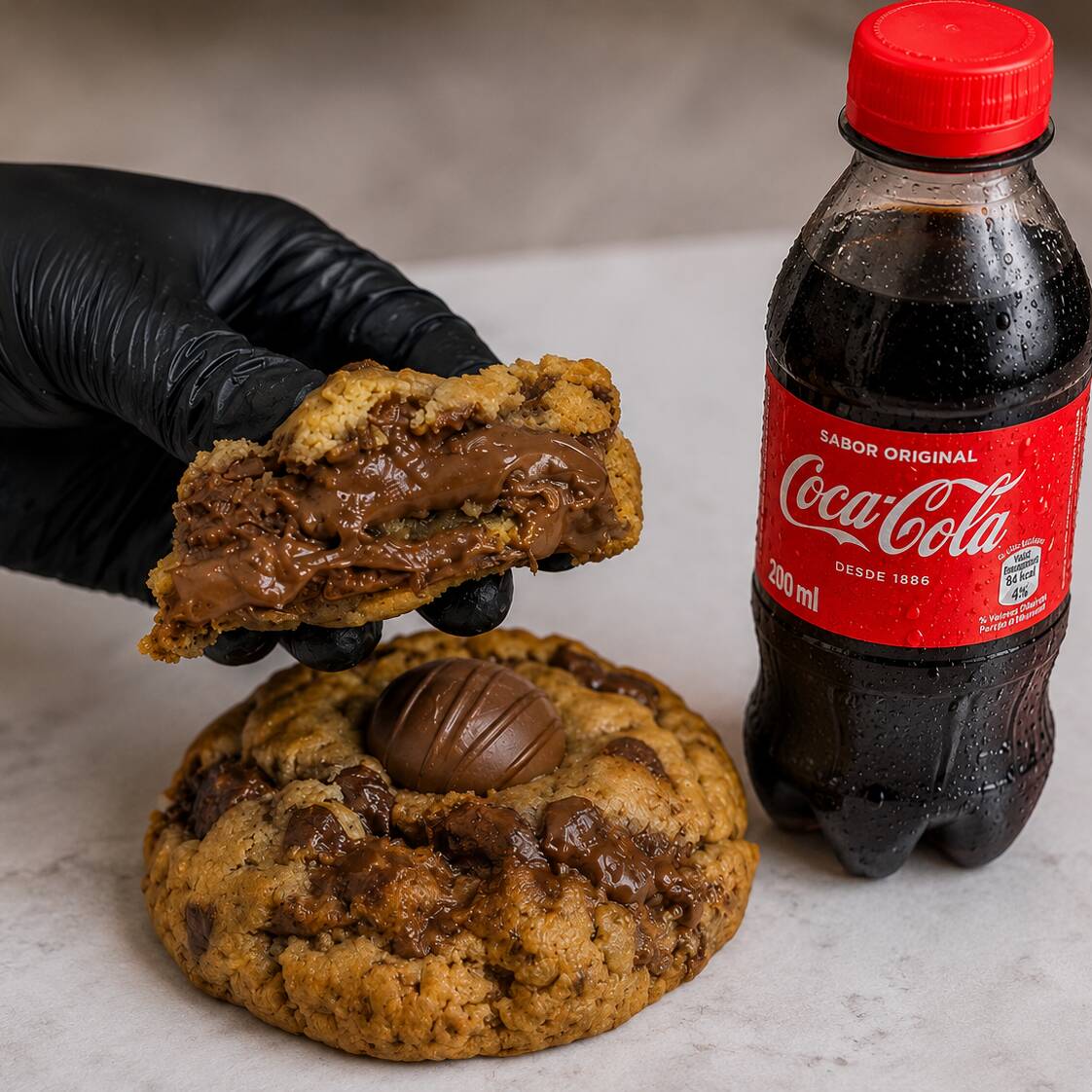Esse combo é para você que está sozinha (o) e quer matar aquela vontade de um docinho :)