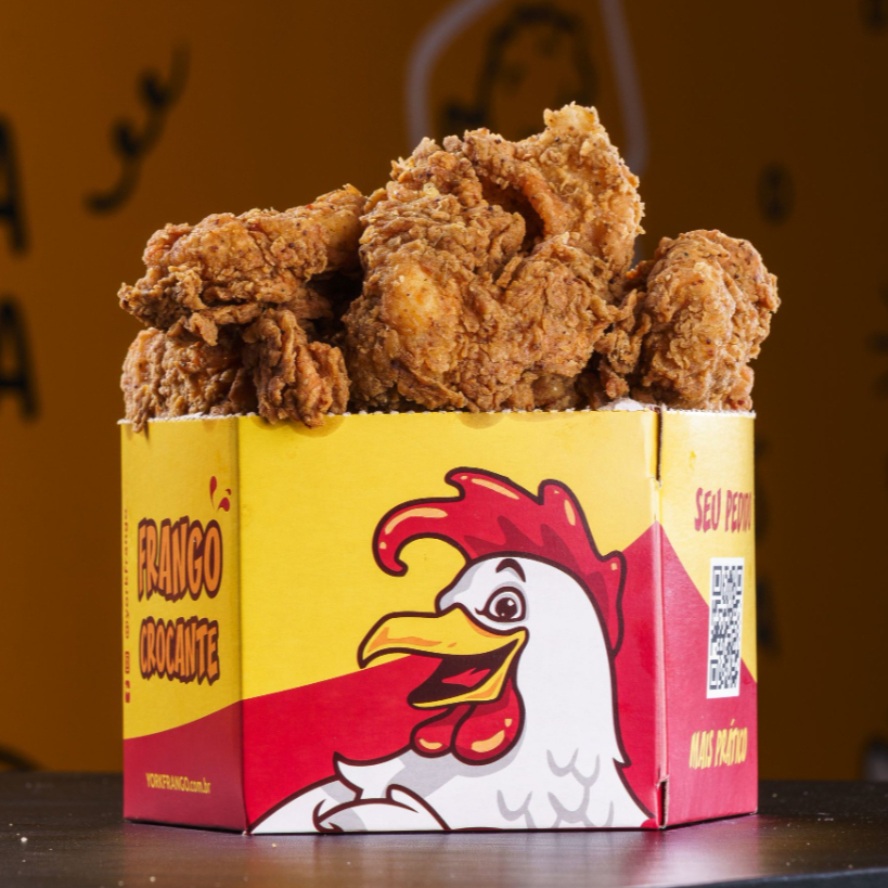 Balde Box 450g. Serve até 2 pessoas. Foto ilustrativa.