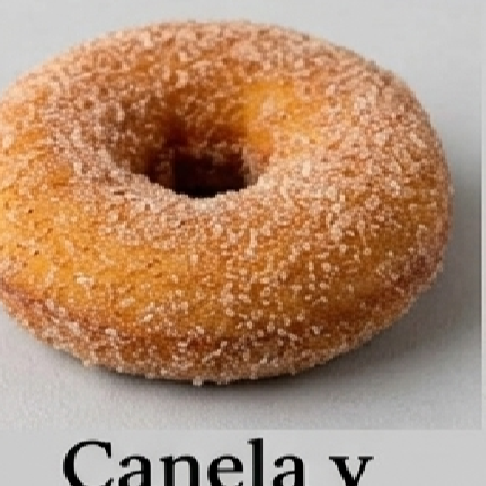 MINI DONITAS INFANTIL CANELA Y AZUCAR