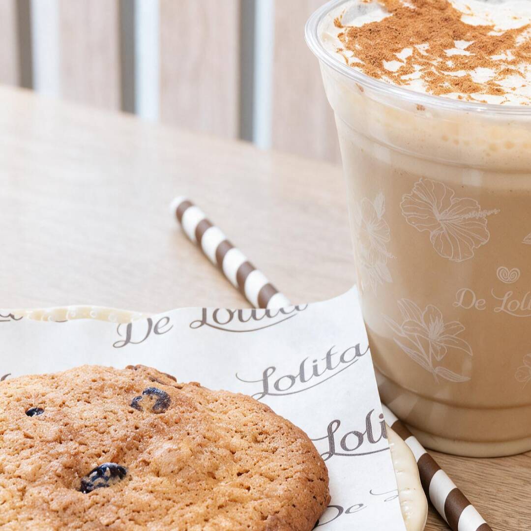 Dúo Ice Capuchino y Galleta de Arándanos