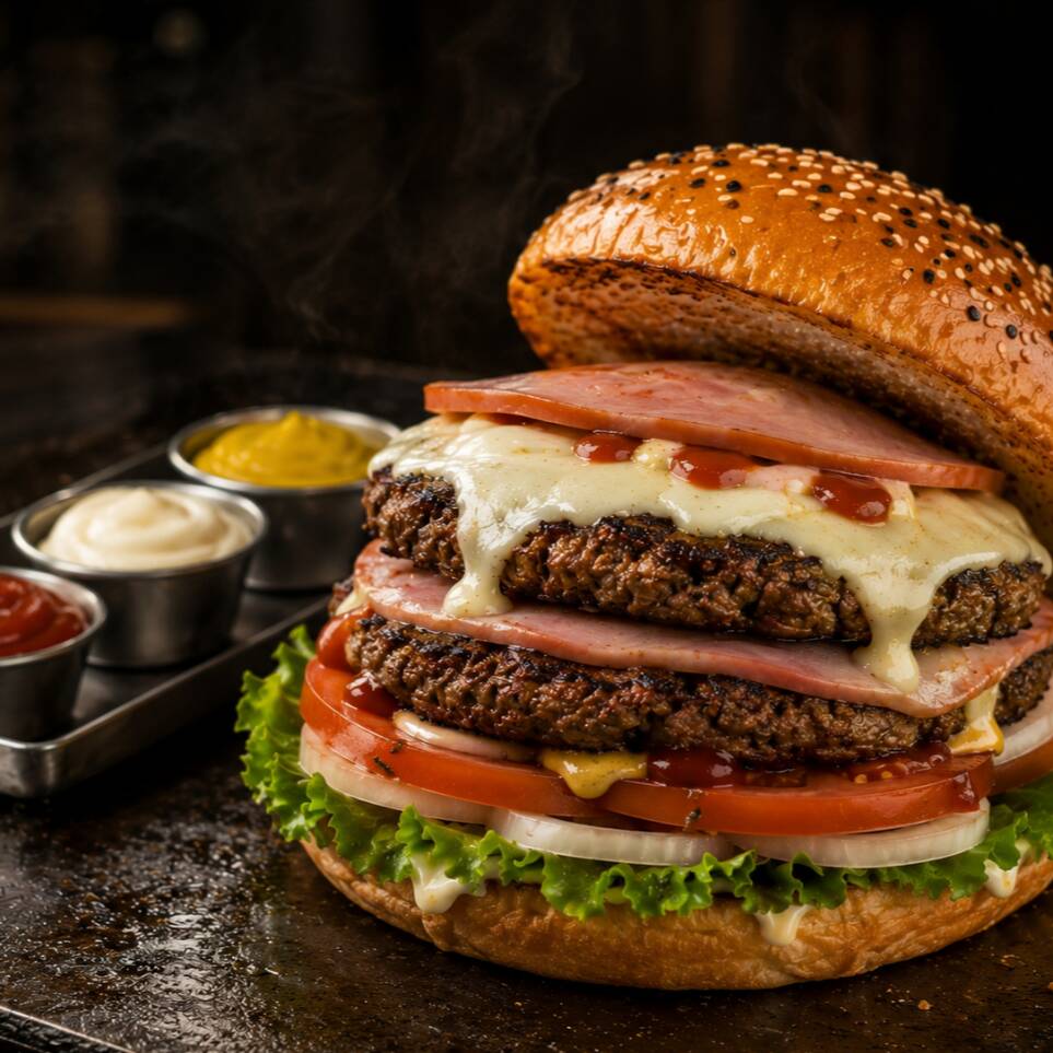 Hamburguesa Doble