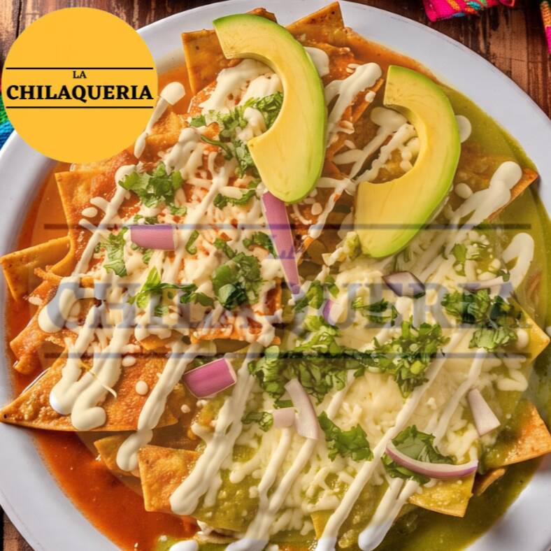 Chilaquiles Mitad Verdes Mitad Rojos