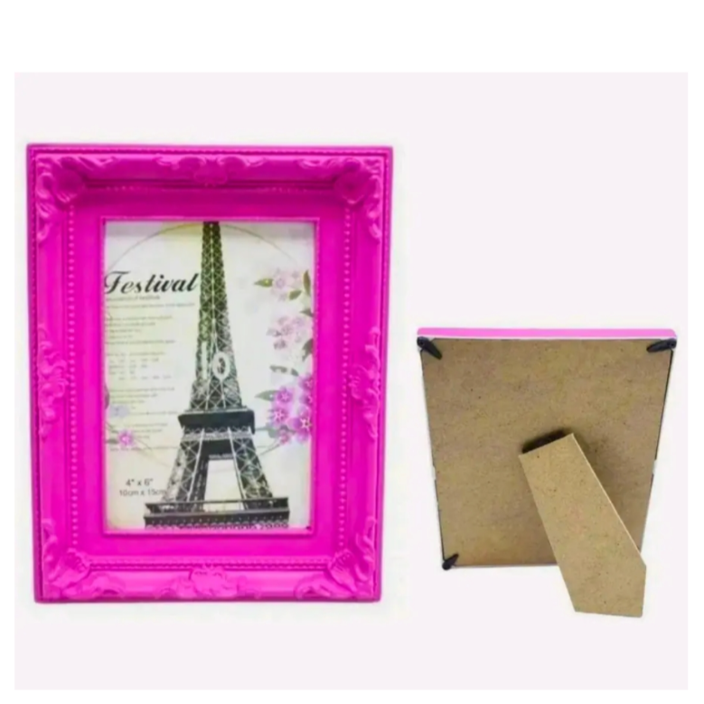 - Quadro de foto pink 13cmx18cm 5"x 7"