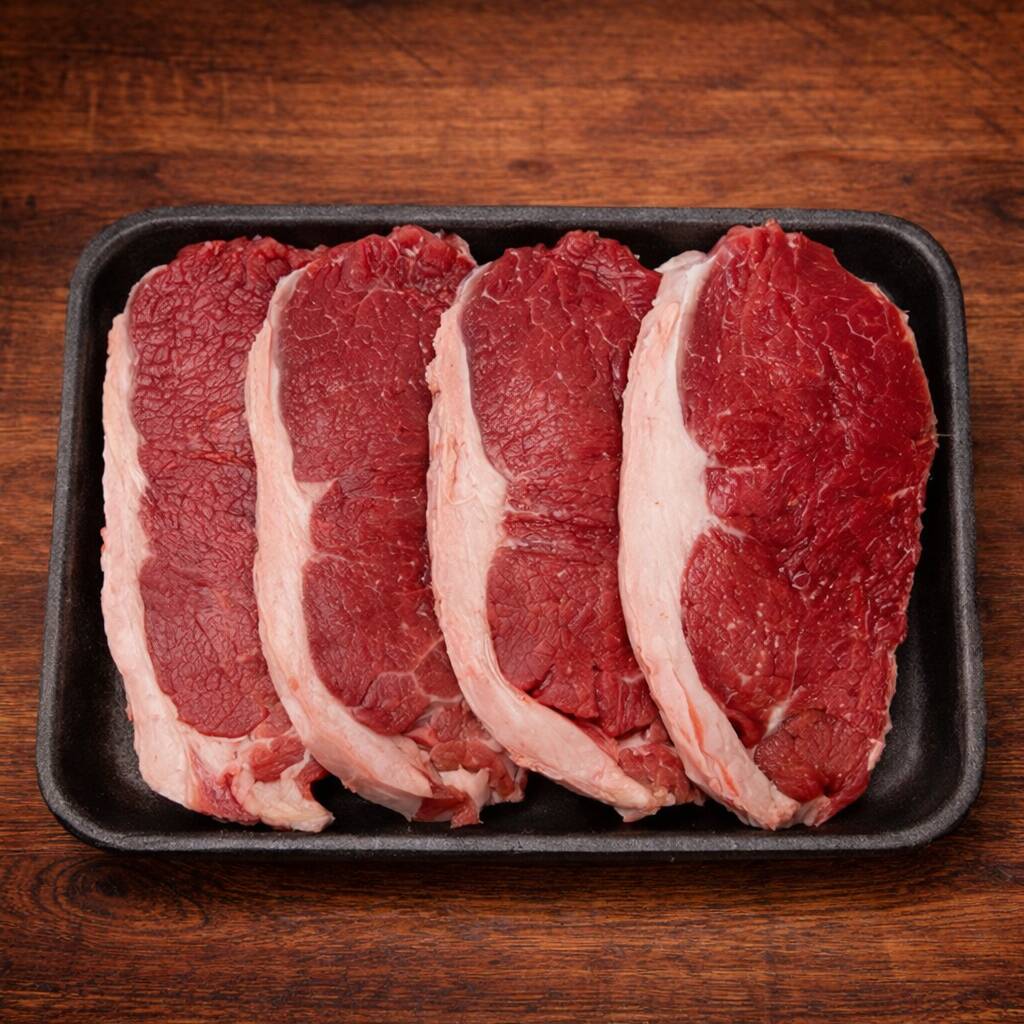 Porção a partir de 200g de Contra Filé cortado para grelha/Churrasco