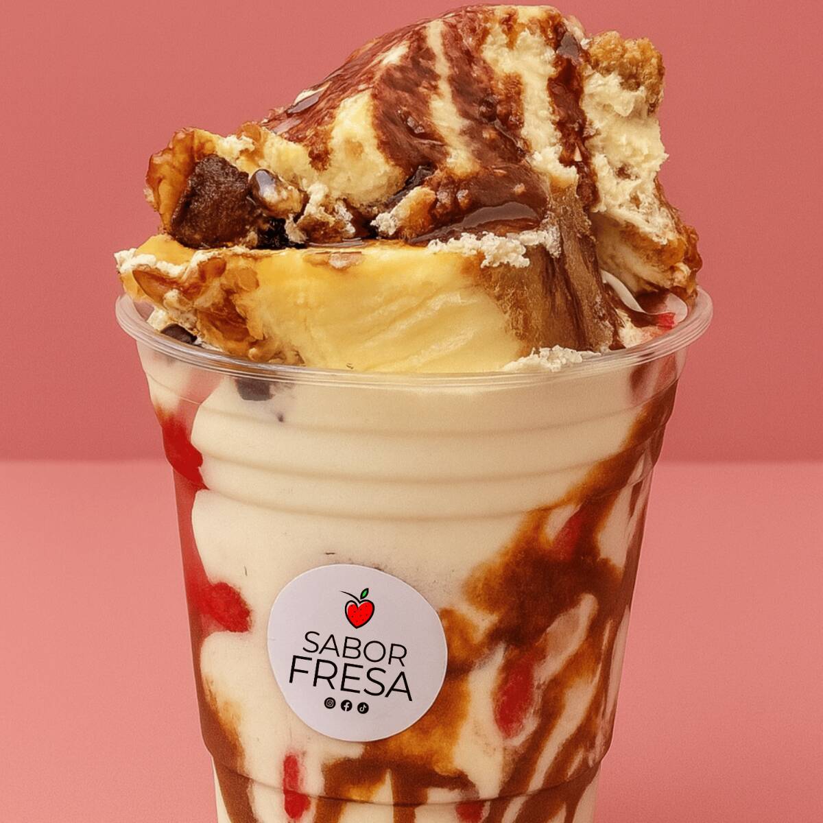 FRESAS CLASICAS con CHEESCAKE