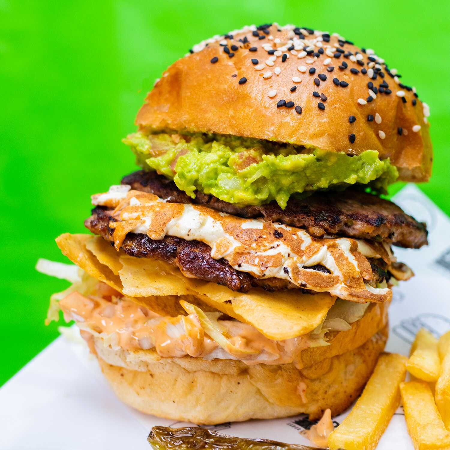 Hamburguesa Guacamole