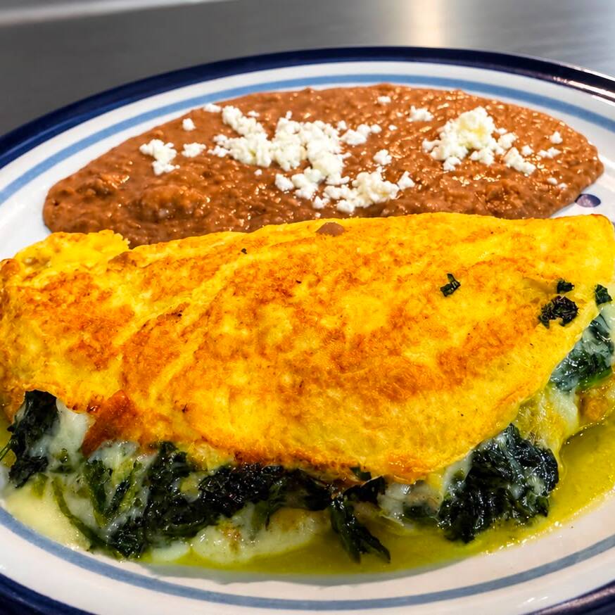 OMELET DE ESPINACAS