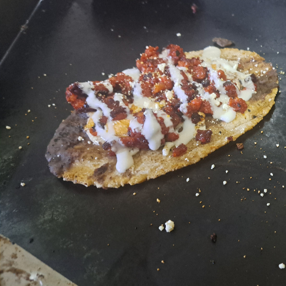 Memelita de Chorizo