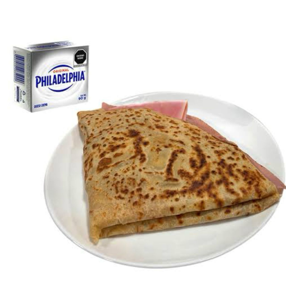 Crepa de Philadelphia con Jamon
