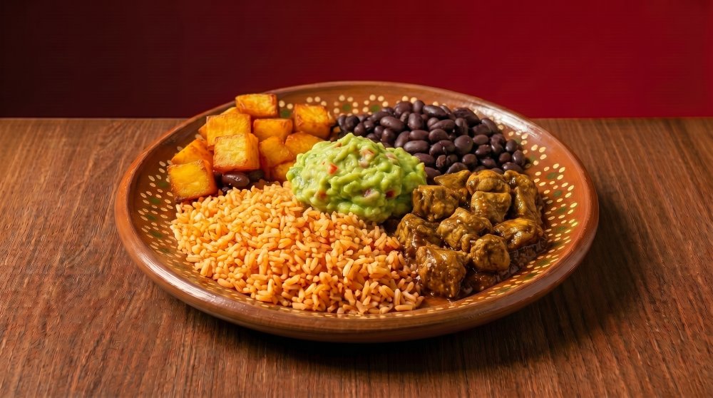 Plato Casero con Pollo Mexicano