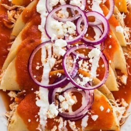 Enchiladas Rojas