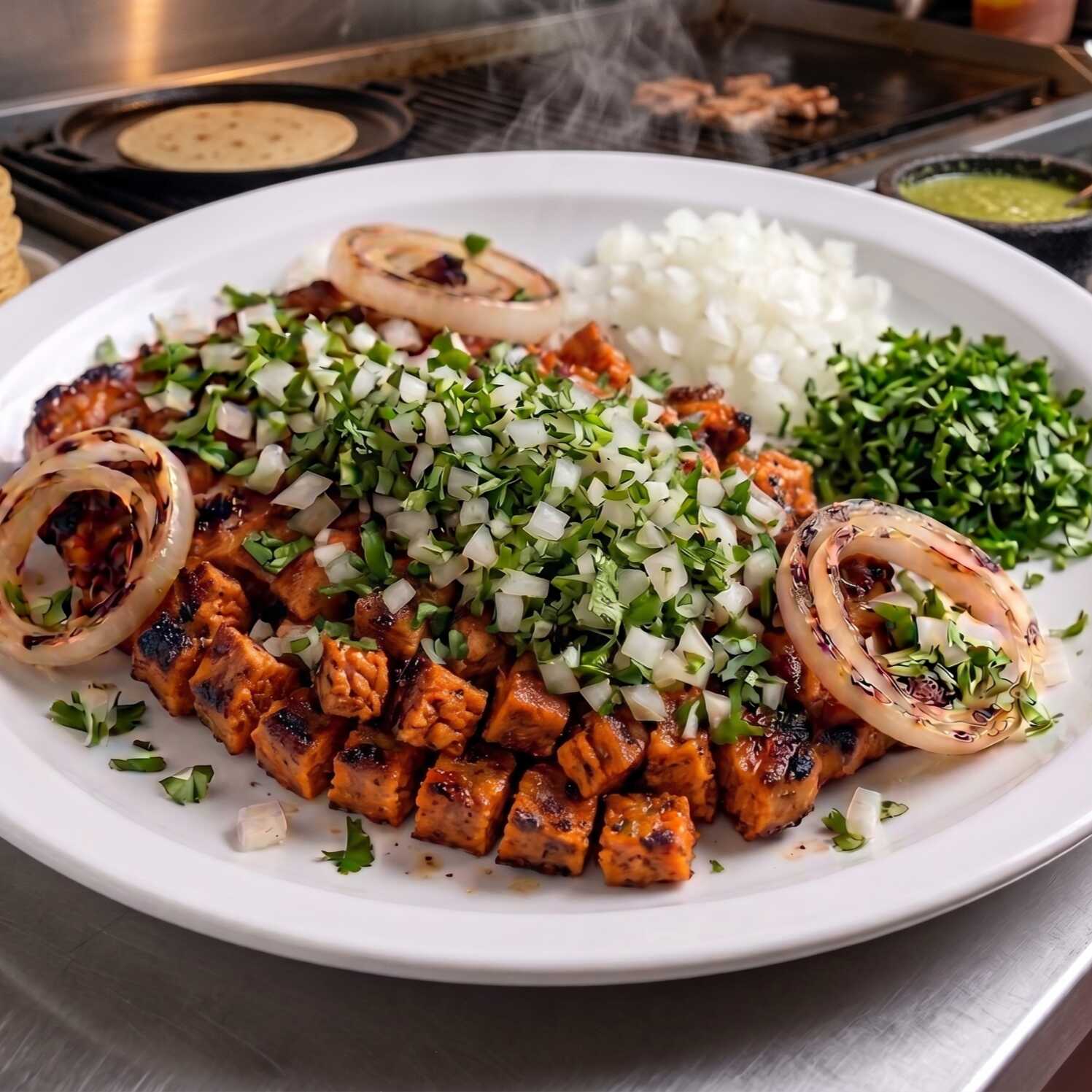 Orden de carne de Chorizo
