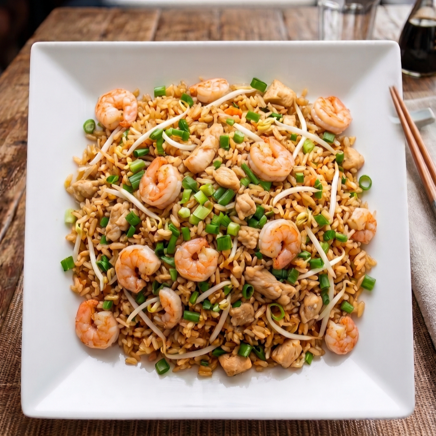 Arroz con Camarones