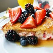 Pan Francés con Fruta 3 Piezas