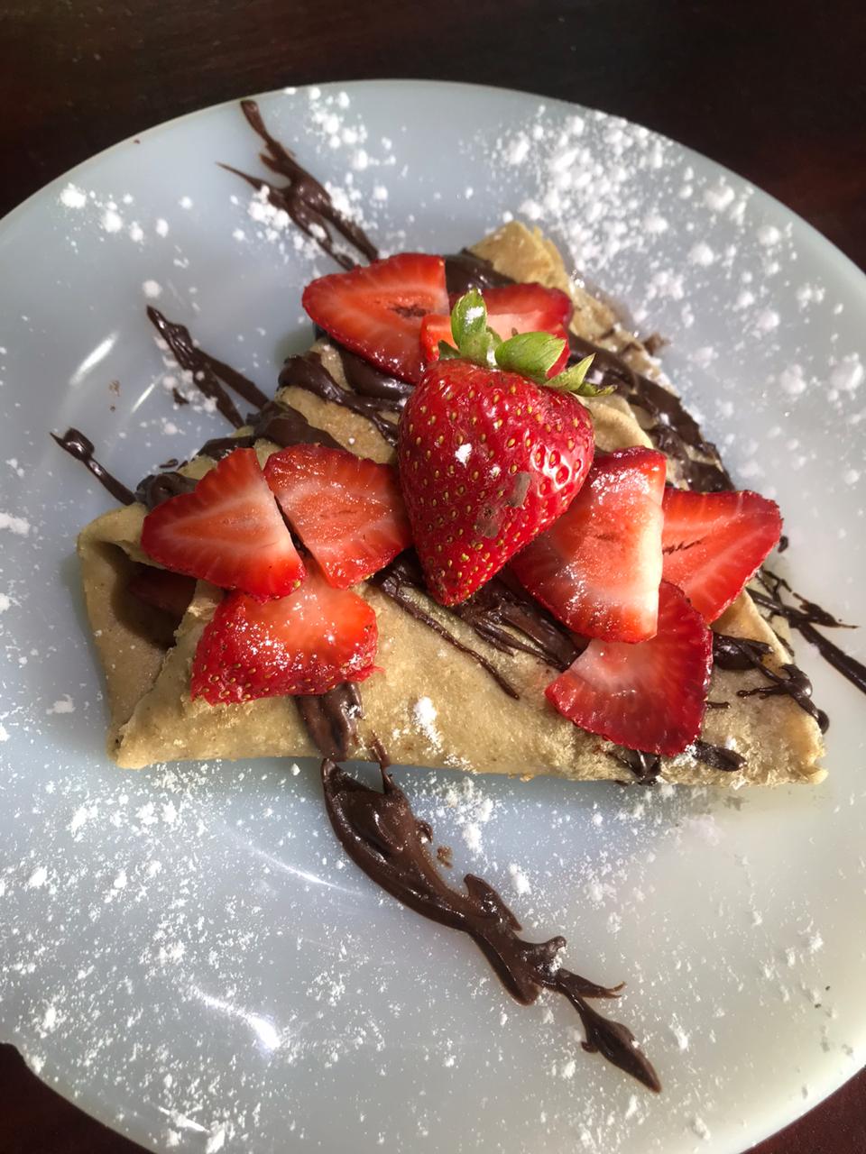 Crepa NUTELLA y Fresa