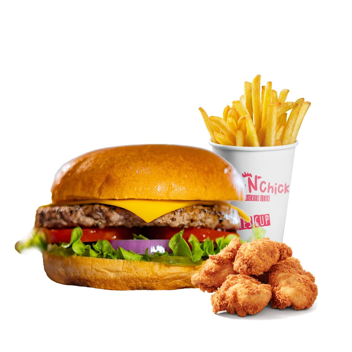 COMBO CHICK N' FAT BAG