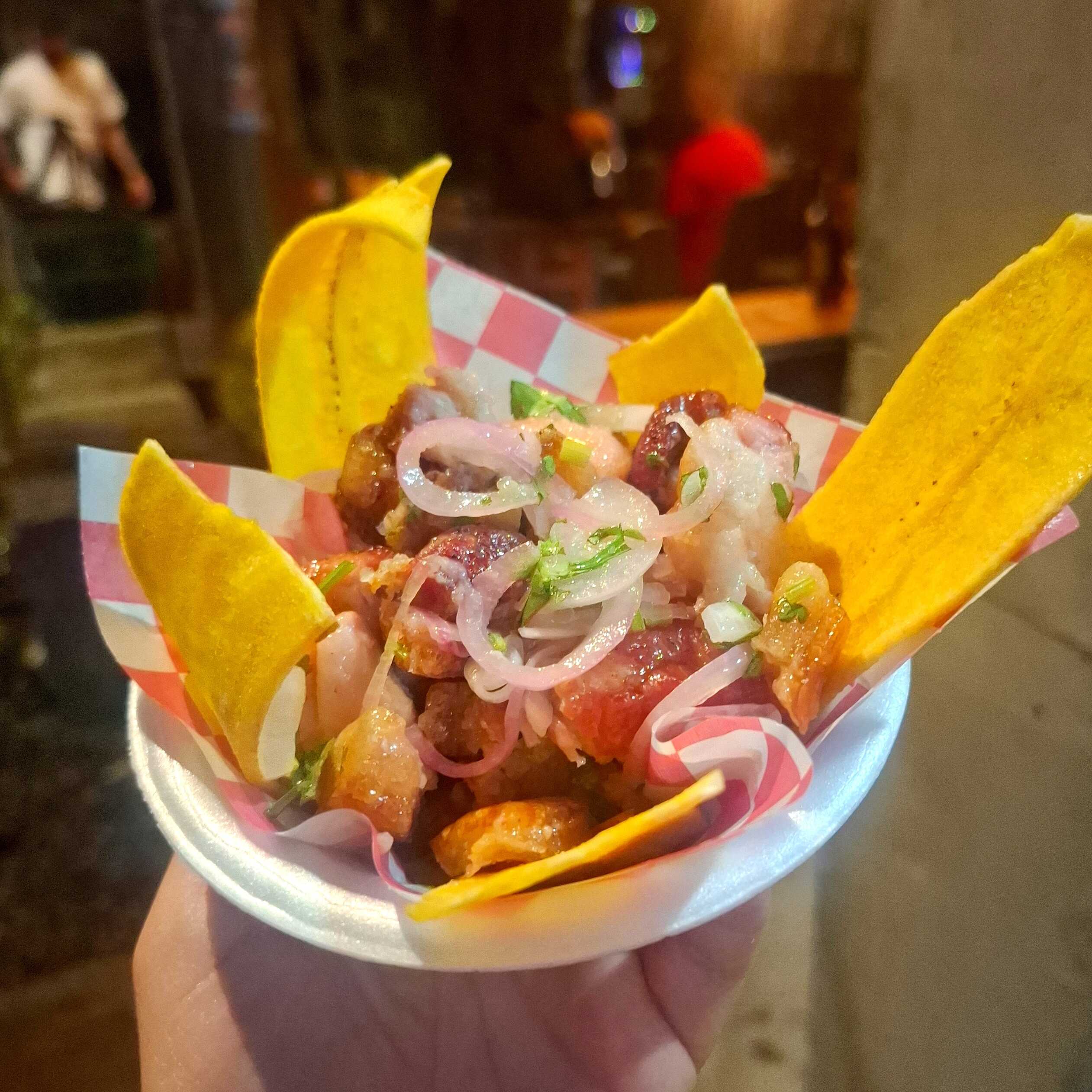Ceviche Chicharrón 5oz