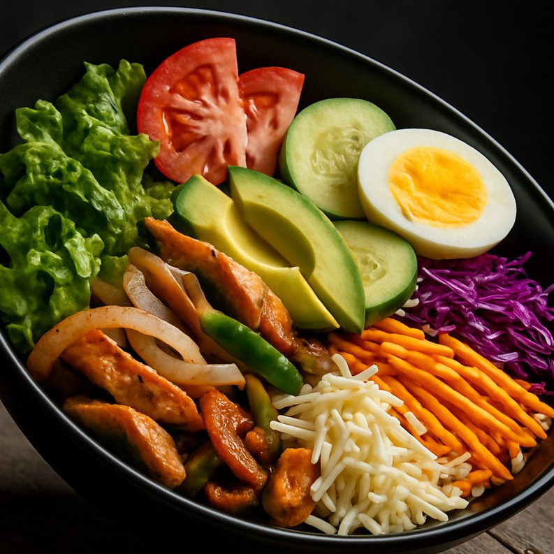 CHICKEN FAJITA SALAD
