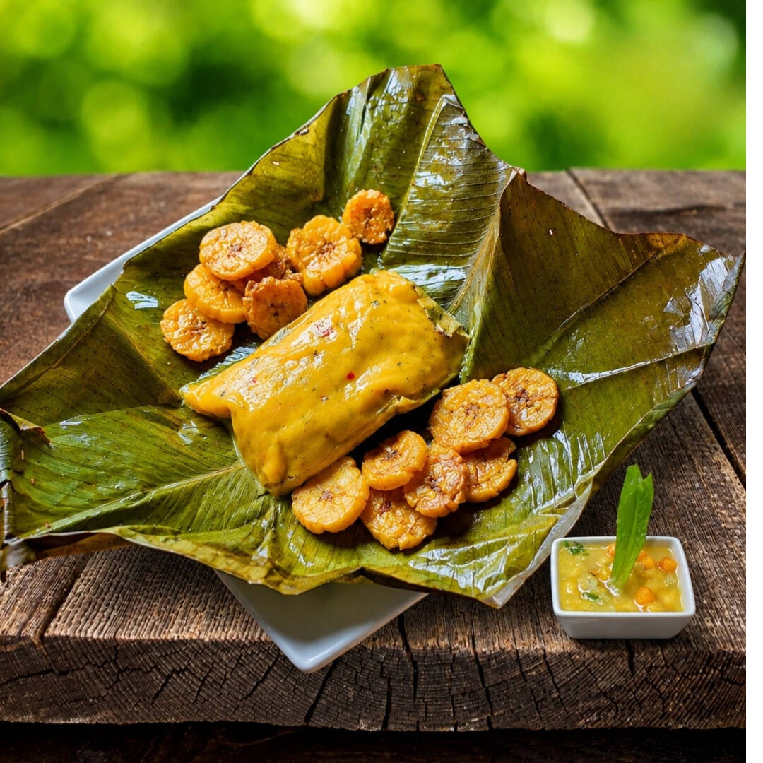 Juane de yuca con paiche