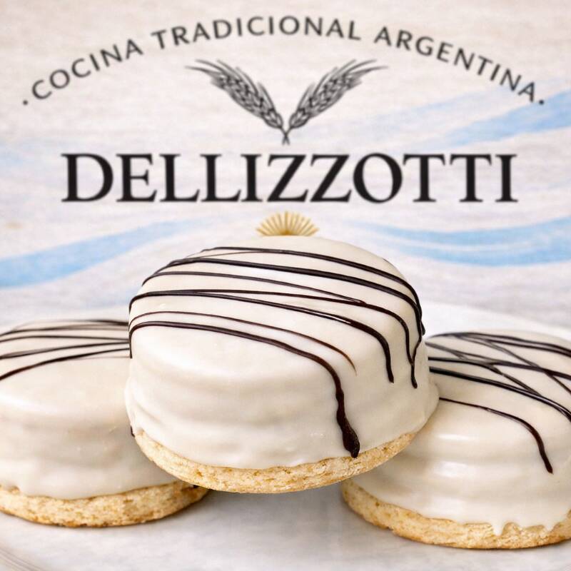 ALFAJOR MAICENA CHOCOLATE BLANCO