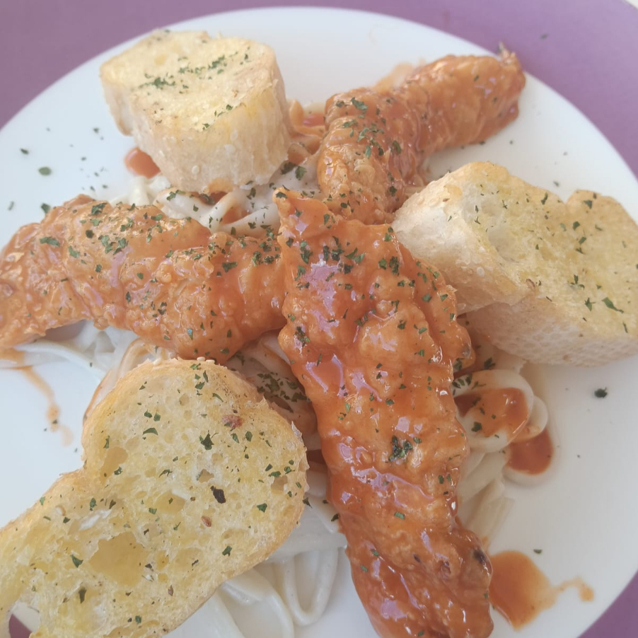 Pasta Fetucinni Alfredo Bufalo