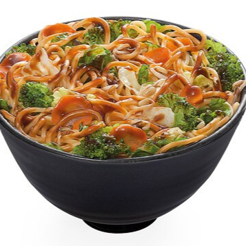 Saboroso yakisoba vegetariano     O sabor do nosso yakisoba é incomparável, Trazemos a tradicional receita 100% Oriental para sua mesa.   Acompanhamento: Macarrão Nissin Oriental,  Repolho Verde e roxo, cebola, Cenoura, óleo  de Gergelim torrado, mollho de ostra, Brócolis e o nosso extraordinário molho especial da casa.   Tamanho único  Aproximadamente 700g dentro da embalagem de isopor para manter a temperatura durante a entrega!