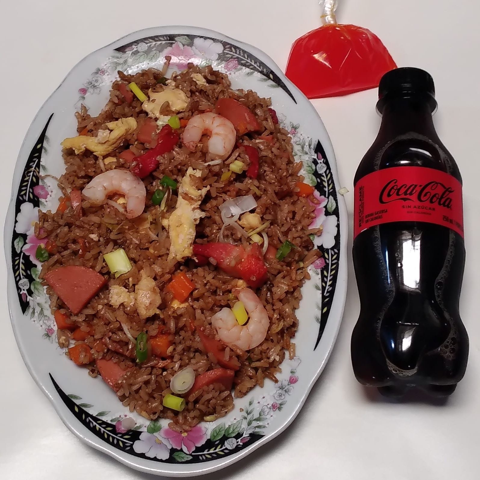 2 Cajas Arroz Chino Personal+2 Gaseosas 250ml
