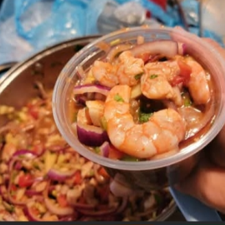 Ceviche pescado mix cachanilla
