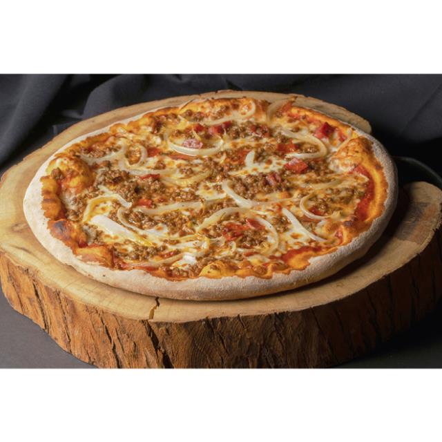 PIZZA CARNES MIXTAS MEDIANA.