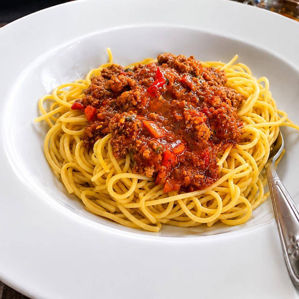 Spaguetti Bolognesa